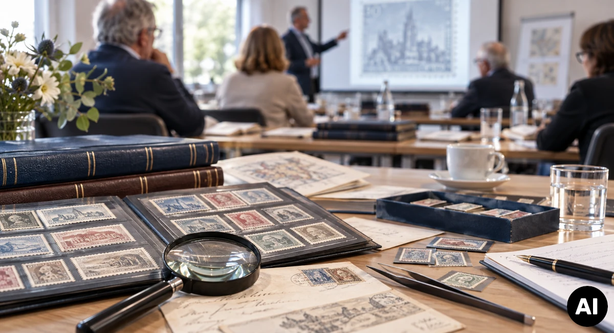 Sammler-Seminar 2026 der Philatelistischen Akademie vom 6. bis 8. November in Germering mit Fachvorträgen, Prüfungen und Austausch.